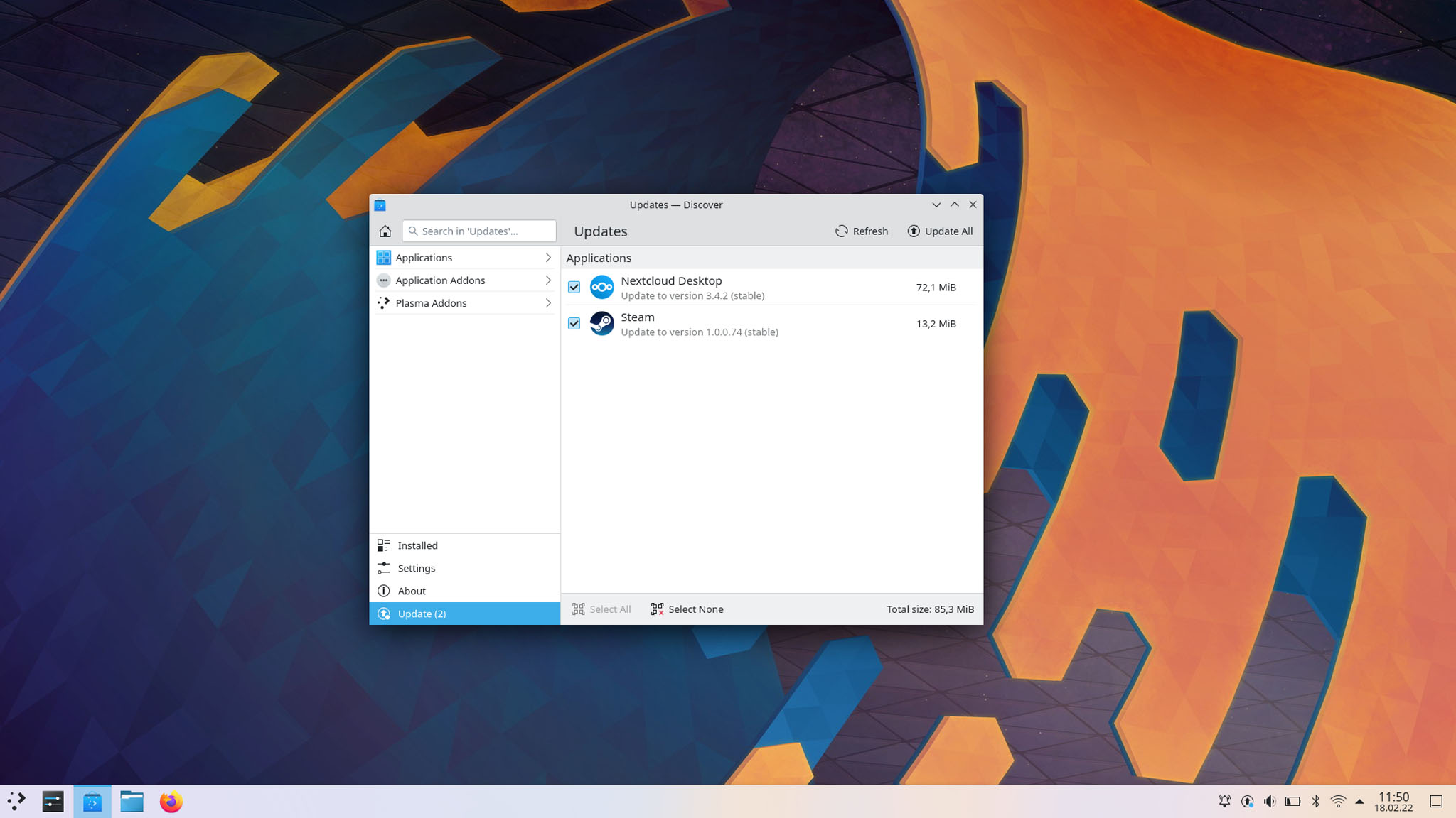 KDE Updates